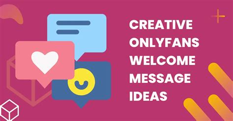 onlyfans welcome message example|OnlyFans Welcome Message Examples